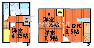 グランメリー中島の物件間取画像